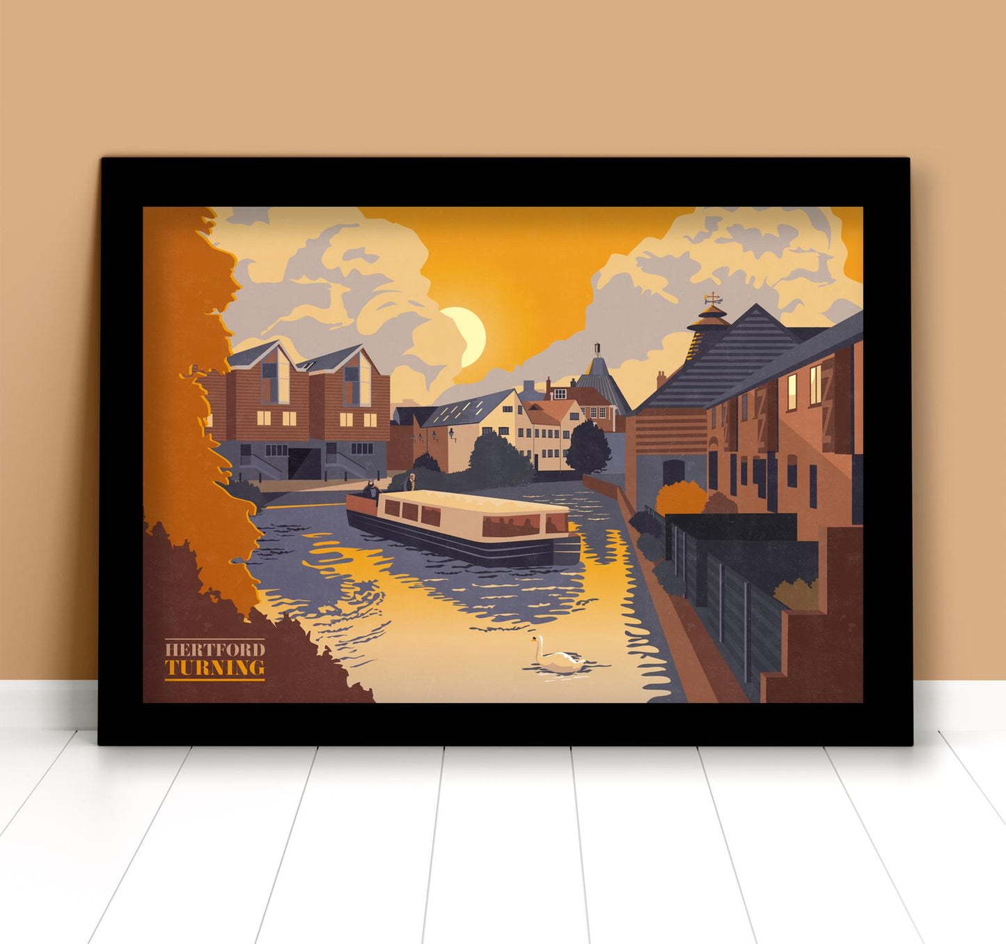 Hertford Turning Print