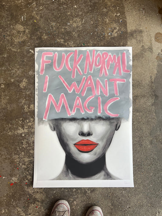 Fuck Normal I want magic unframed