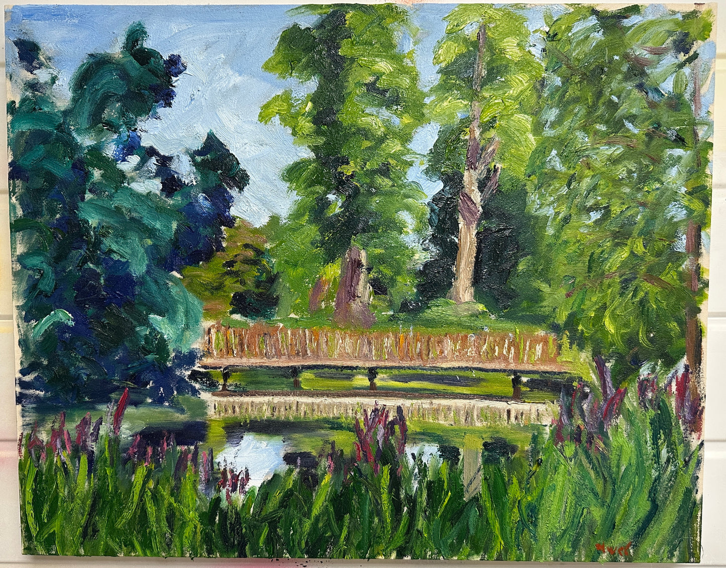 Plein Air at Kew Gardens: 1