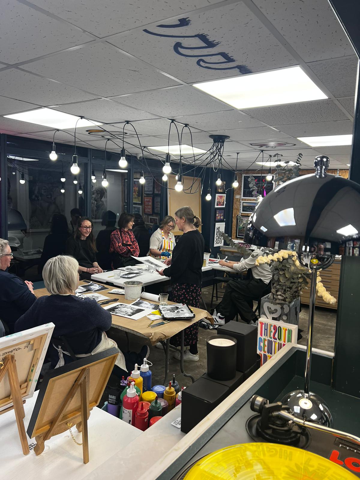 Art Night - Exploring Paint and the Creative Process