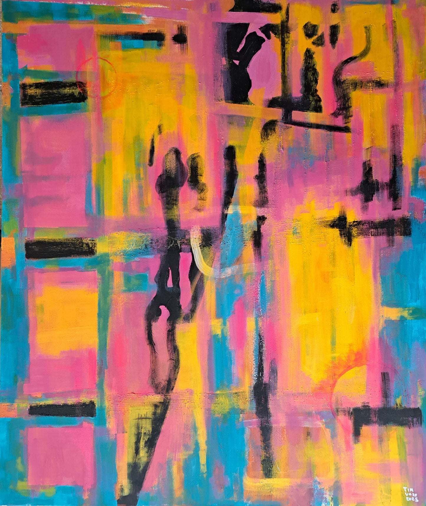 Summer window reflections