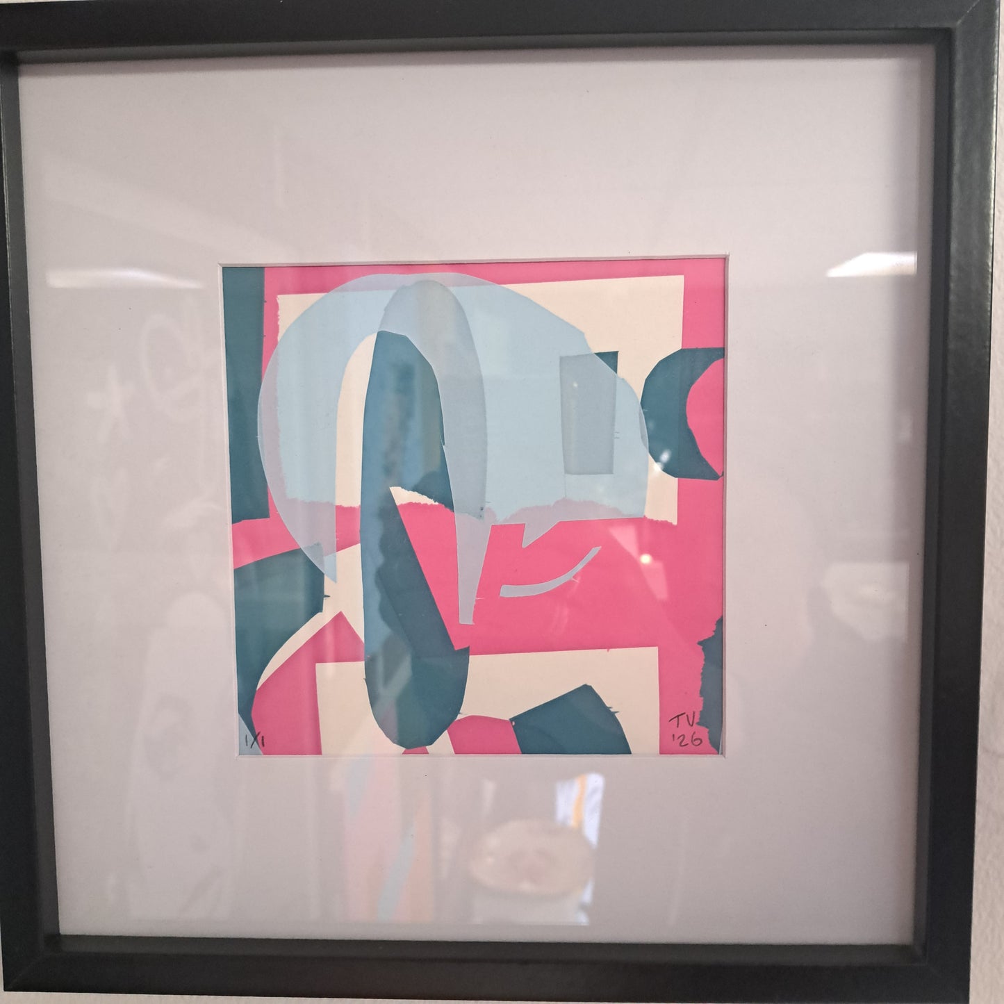 Moonrise over the Gherkin