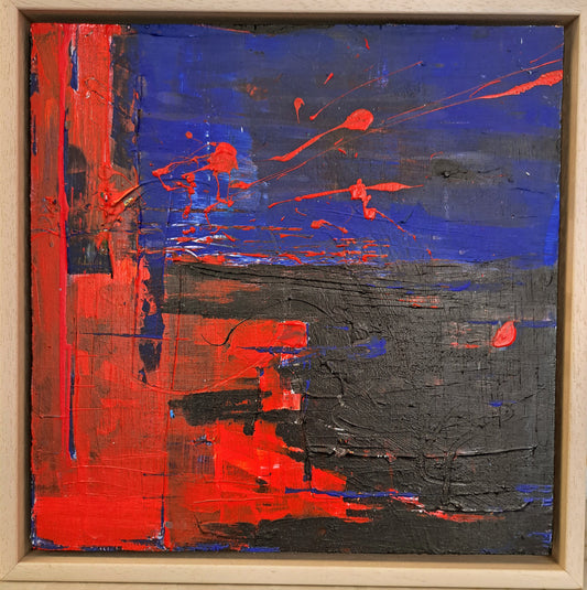 Blue, Red and Black (sea scape)
