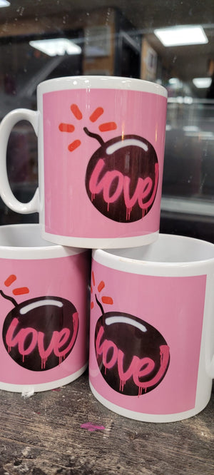 Love bomb mugs