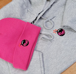Love bomb hoodies